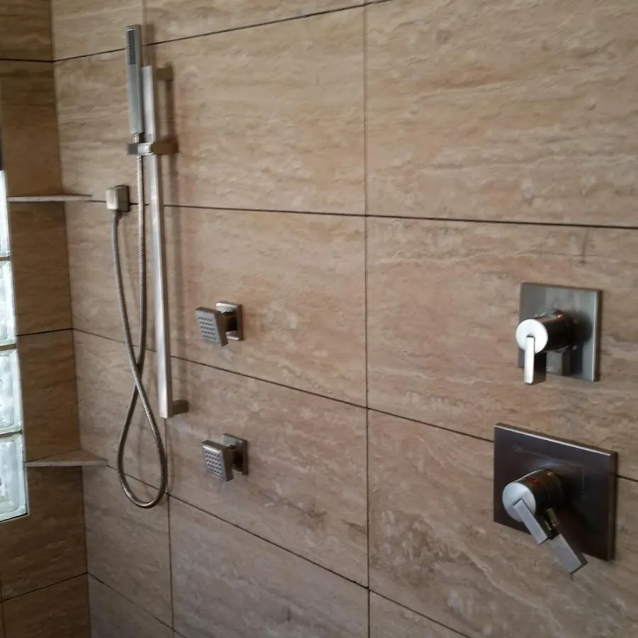 Shower fixture installation for Gas Line Repair in Groveport